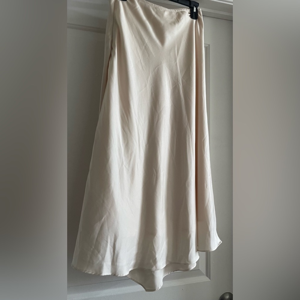 All in Favor Satin Skirt